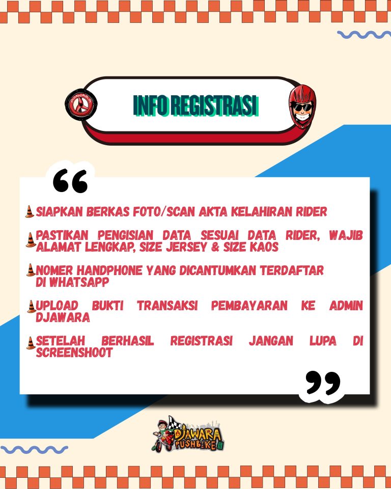 Warna-Warni Retro Event Planner Facebook Cover (1080 x 1350 piksel)